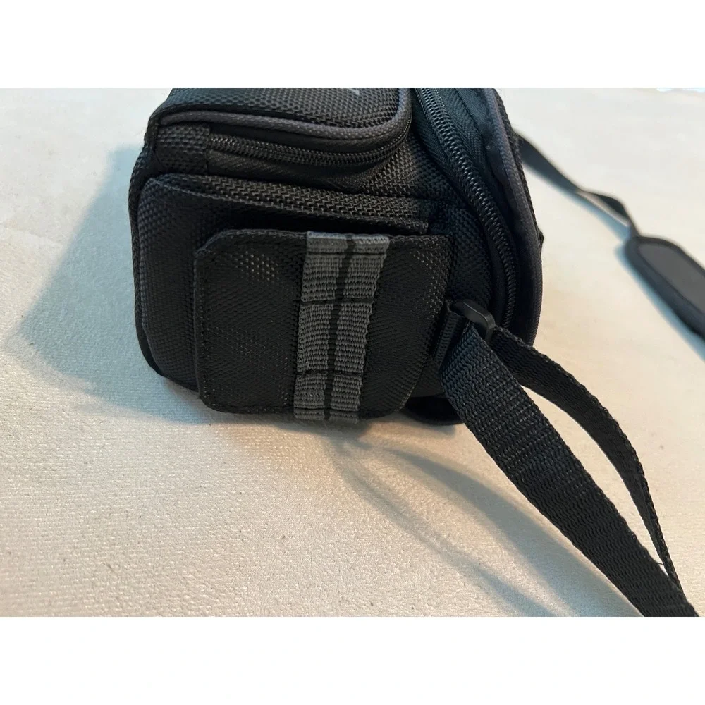 Sony Black Nylon Padded Camera Shoulder Bag with Adjustable Strap and Belt Loops